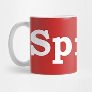 Spicy (white lettering) Mug